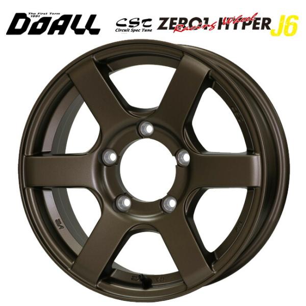 ドゥオール CST ゼロワンハイパー J6 BR 16×5.5 +22 5/139.7 新品ホイール...