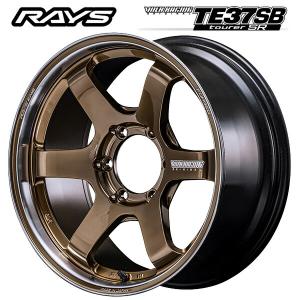 カズ様用RAYS TE37SB ツアラーSR R17 ヨコハマ PARADA RAYS RAYS VOLK RACING TE37SB tourer SR 17x6.5J 6/139.7 +37 SR