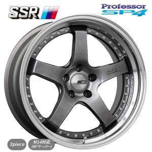SSR プロフェッサー風ホイール 4本 SSR タナベ プロフェッサー SP4 チタンシルバー 18×9 5/114.3 新品