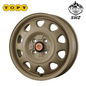 クリフクライム ルイス TC-02 15インチ 4H100 4.5J +43 1本 ホイール