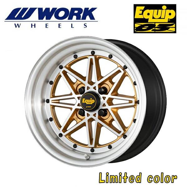在庫有 ワーク エクイップ 03 リミテッドエディションカラー AGP/ブラッシュドリム 15×5 ...