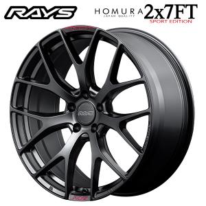 JTT様 RAYS HOMURA 2X7FA 18インチ ブラックホイールセット RAYS RAYS HOMURA レイズ ホムラ 2X7FT スポーツエディション 18インチ