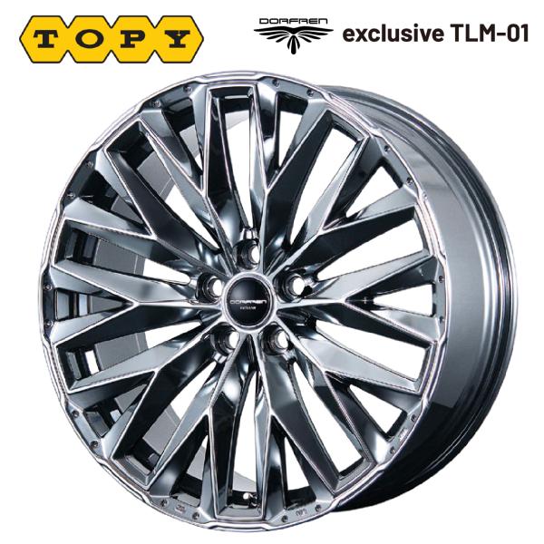 トピー エクスクルーシブ ティーエルエムワンゼロワン # SPC 20×8.5 +45トヨタ平座ナッ...