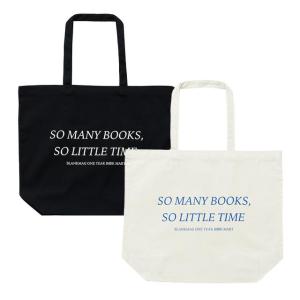 "SO MANY BOOKS, SO LITTLE TIME" TOTE BAG