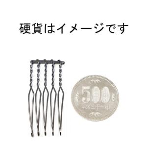 【傷あり 試作・サンプル用】ヘアコーム 黒 ロ...の詳細画像4