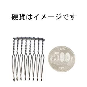 【傷あり 試作・サンプル用】ヘアコーム 黒 ロ...の詳細画像4