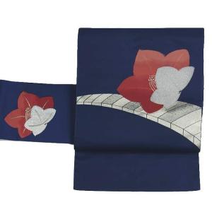 名古屋帯 OFF リサイクル名古屋帯 八寸帯 化繊生地