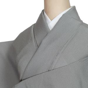 未着用品 髙島屋 謹製 正絹 極上色無地 身丈161 裄丈67一つ紋(五三桐) リサイクル 色無地 リユース 着物 ピンク 高島屋謹製 身丈153cm 裄61cm