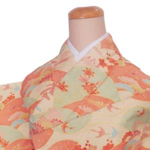 リサイクル 振袖 中古着物　化繊 リサイクル 中振袖