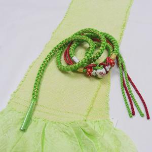 高級 帯締め 帯揚げ 振袖用 正絹 絞り セット a5m1