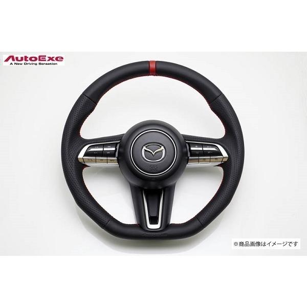 オートエクゼ AutoExe スポーツステアリング MAZDA2/デミオ DJ5FS/DJ5AS/D...
