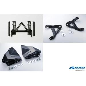 SPOON スプーン スティッフプレートフロント＆ステアリングスティッフ