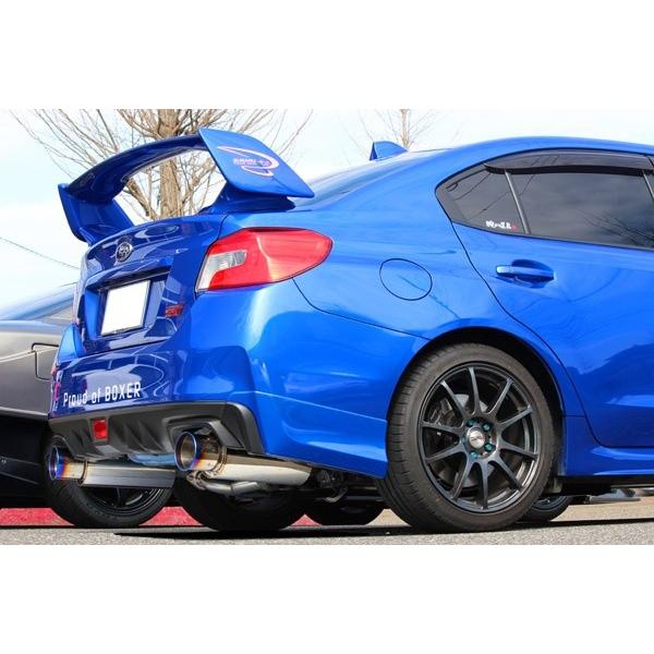 GP スポーツ エグザス エボチュ−ン マフラー WRX STI CBA-VAB EJ20(T) 6...