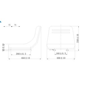 シート 小 防水仕様 前後スライド 農業機械 ...の詳細画像2