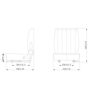 シート 前後調整,リクライニング付 農業機械(...の詳細画像2
