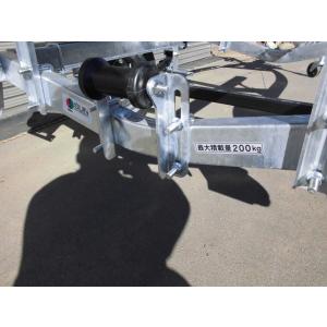 サントレックス 軽ボートトレーラー TB05L...の詳細画像5