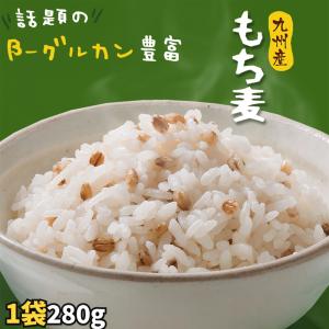 九州産 もち麦 ダイシモチ 280g 1袋 お試し 国産 大麦 β-グルカン 水溶性食物繊維 外皮付き 雑穀 もち麦ごはん ぷちぷち食感 ダイエット 健康