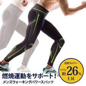 メンズ 加圧 スパッツ ロング ハイウエスト ヒップアップ 太もも