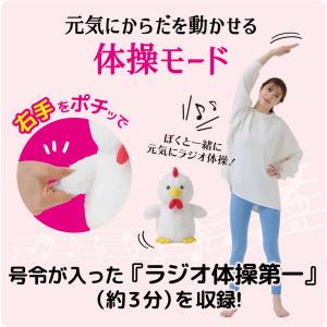 体操コッコちゃん 音声認識 真似する ぬいぐる...の詳細画像2