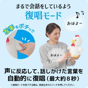 体操コッコちゃん 音声認識 真似する ぬいぐる...の詳細画像3