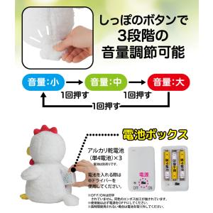 体操コッコちゃん 音声認識 真似する ぬいぐる...の詳細画像4
