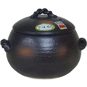 三鈴陶器(Misuzutouki) ご飯土鍋 1合炊き 四日市 万古焼 三鈴陶器 ごはん鍋