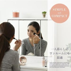 「ポイント5倍」三面鏡 ロータイプドレッサー ...の詳細画像3