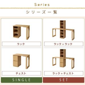 ツインデスク コンパクト 学習机 シンプル 幅...の詳細画像5