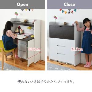 ライティングデスク 白 パソコン 大人 木製 ...の詳細画像2