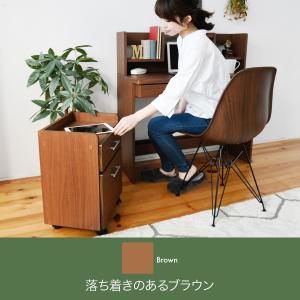 書斎 デスク コンパクト シンプル 幅100 ...の詳細画像3