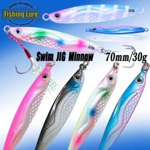 ルアー メタルジグ 30g 40g ジグ メタルジグセット スイムジグ 5個 30 12rezan21 K3 Shop 通販 Yahoo ショッピング