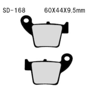 Vesrah ブレーキパッド SD-168 CRF150F、CRF150R、CRF150RB、CRE250R、CRF250X、CRF250R、CRF450R、CRF450X、CR250R(倒立)59PS 材質 オーガニック｜k3kawakoh