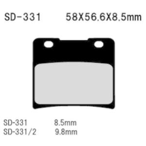 Vesrah ブレーキパッド SD-331 GSX250、GSX400X インパルス、GK71E、GSX400EW カタナ、GSX400R、GSX750R(F)、材質 オーガニック｜k3kawakoh
