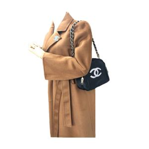 CHANEL シャネル  ブラック 4wayチェーン２ファスナバッグ ブランド ノベルティ