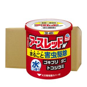 アースレッドＷ 30〜40畳用×10個 第2類医薬品 アース製薬 ゴキブリ 屋内塵性ダニ類 イエダニ ノミ トコジラミ ハエ成虫 蚊成虫 駆除｜DIY 自分で出来る害虫駆除