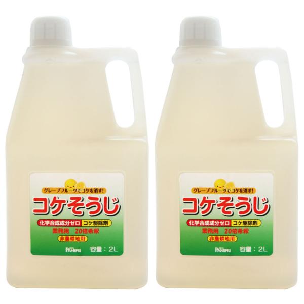 コケ駆除 コケそうじ 業務用濃縮液 2L×2本 非農耕地用