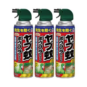 アースガーデン ヤブ蚊ボウフラジェット 450ml×3本 防除用医薬部外品 蚊成虫 蚊幼虫 ボウフラ マダニ 駆除｜ka-dotcom