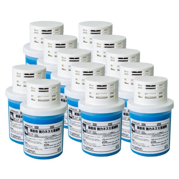 ねずみ 忌避剤 退治 業務用 電動ファン付き 強力ネズミ忌避剤 365g×12個 ネズミ 対策 鼠 ...