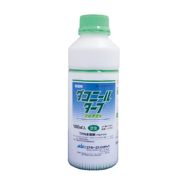 芝生用殺菌剤 ダコニールターフフロアブル 1000ml TPN水和剤 殺菌剤 日本芝 こうらいしば ...