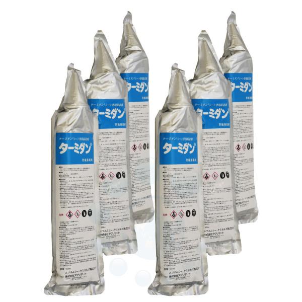 ターミダン防蟻接着剤 552ml×6本 防蟻 防カビ 木材 シロアリ予防 駆除 害虫