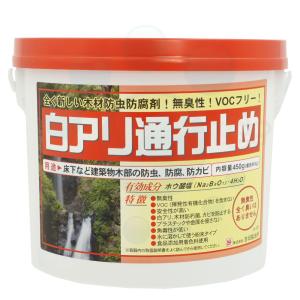 シロアリ駆除 キクイムシ駆除 白アリ通行止め 450g 塗っておくだけの白蟻予防｜ka-dotcom