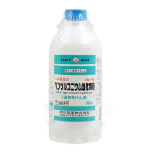 昭和製薬 ベンザルコニウム塩化物液 逆性石けん液 500ml