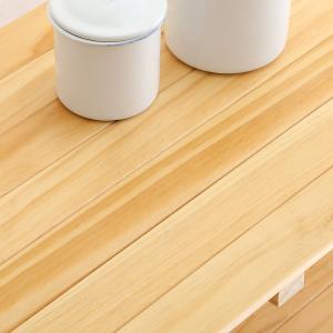 ウッドラック パイン材ユニットシェルフ 木製ラ...の詳細画像3