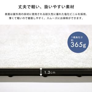 遮熱ジョイントパネル 30×30cm 54枚入りの詳細画像5
