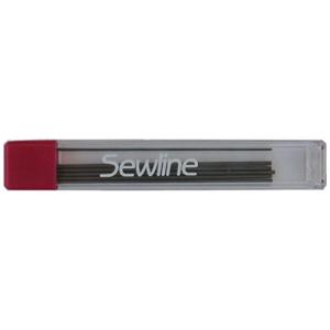 Sewline ソーライン 布用 シャープペンシル 専用替芯 6本入 0.9mm 黒 FAB50006
