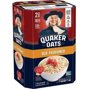 明日つく対応品　QUAKER OATS　クエーカー　オールドファッションオートミール4.52kg　2.26kgX2パック入