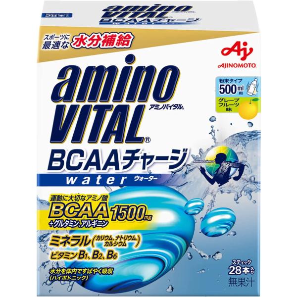 味の素 アミノバイタル BCAAチャージウォーター グレープフルーツ味 アミノ酸 1500mg BC...