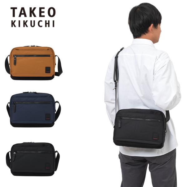 タケオキクチ ショルダーバッグ TAKEO KIKUCHI アストン 横型 B5 TK メンズ レデ...