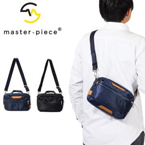 【美品】マスターピース ショルダーバッグ サコッシュ プログレス ブラック master-piece 最大40%☆7/25限定 正規取扱店 マスターピース