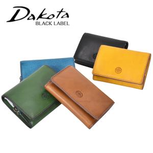 ダコタ 財布 メンズ ミニモ 三つ折り財布 三つ折り 本革 レザー ダコタブラックレーベル  Dakota BLACK LABEL 鍵入れ付き本革